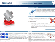 Tablet Screenshot of in-voice.it